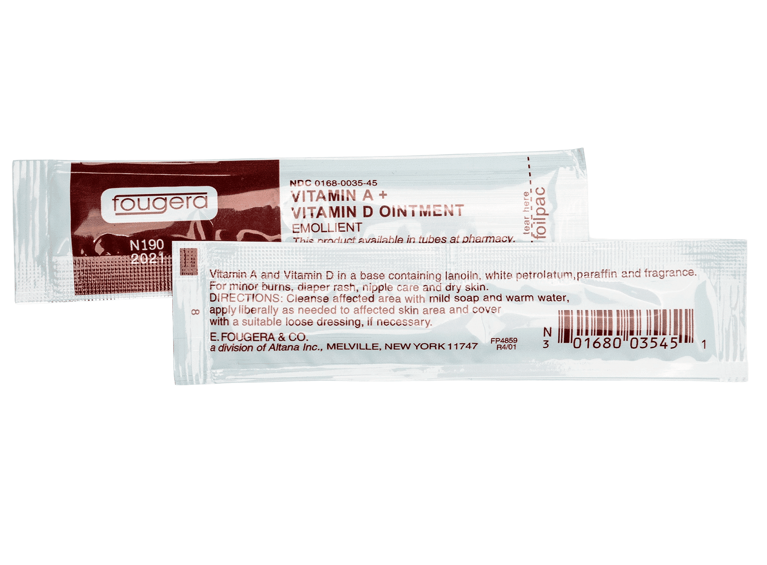 Crema Hidratantă Fougera cu Vitaminele A & D